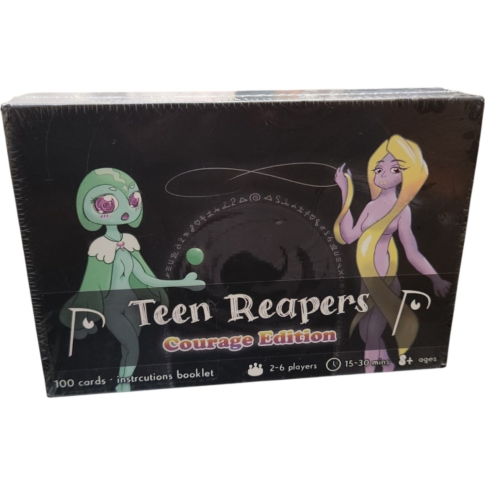Teen Reapers Courage Edition Card Game Panarchia LLC 100 Cards New Sealed